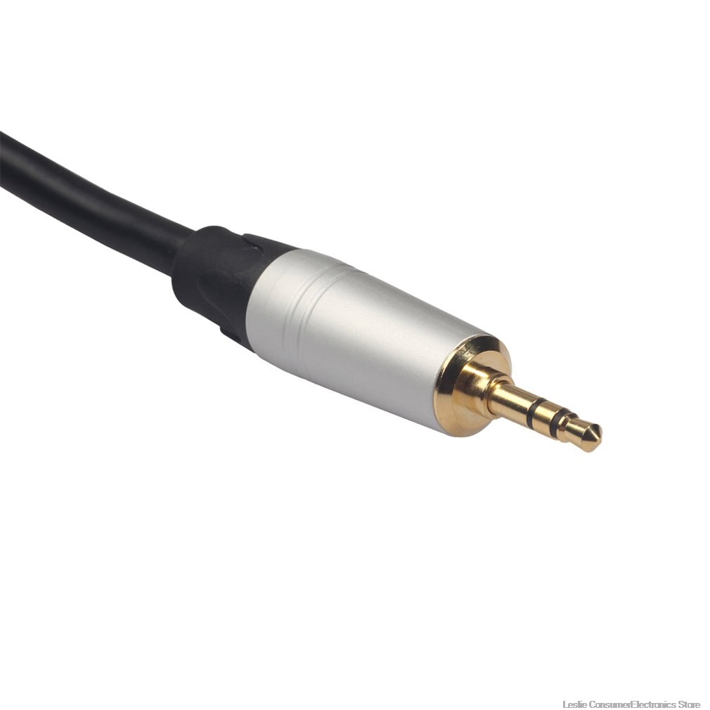 0.3M Xlr 3-Pin Male To 3.5Mm Stereo Plug Shielded Microphone Microphone Cable Trs Cable Jack 3.5 Male To Male 52923A