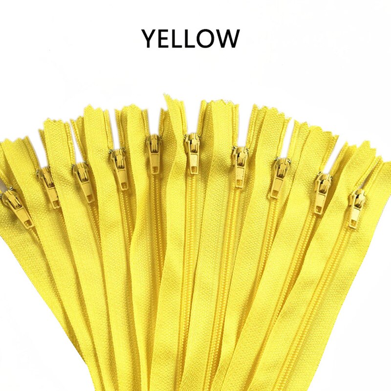10 kpl 8 tuuman suljetut nylon vetoketjut räätälöity peitto craftter vetoketjut itse ompelemiseen kiinnitin vaatteiden ompelutarvikkeet