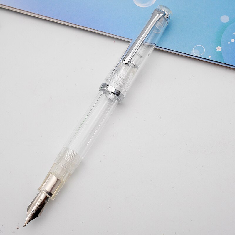 Original SAILOR Fountain Pen LECOULE Stainless Steel Nib Green Blue Transparent Pen 11-8034