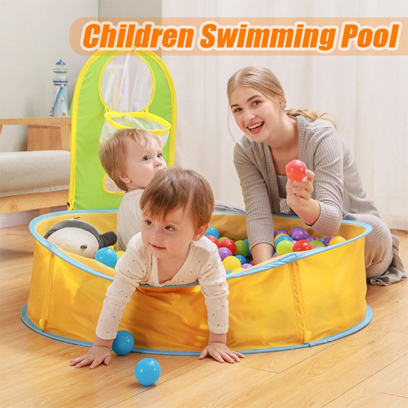 Draagbare Opvouwbare Kinderen Zwembad Ronde Baby Zwembad Kids Tent Sunshelter Baby Play Water Outdoor Speelgoed