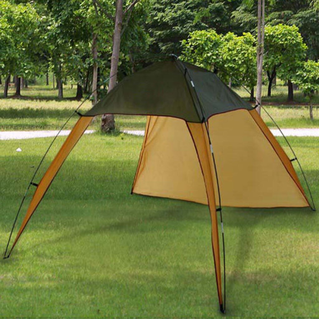 Windproof Outdoor Sun Shade Tent Summer Anti UV Camping Fishing Beach Cabana Canopy Portable