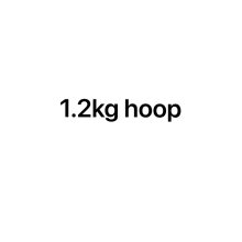 1,2 kg hoop