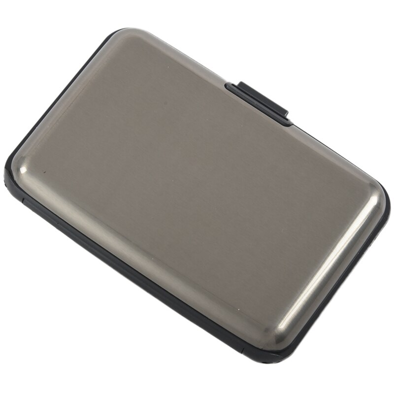 aluminum wallet credit card holder aluminum certificate business card holder waterproof