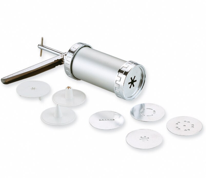 CHURRERA METALICA PLATEADA ILSA