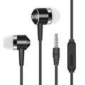 in-ohr praktisch Headset linie Kontrolle subwoofer mit weizen kopfhörer Universal- praktisch Headset zubehör: blau