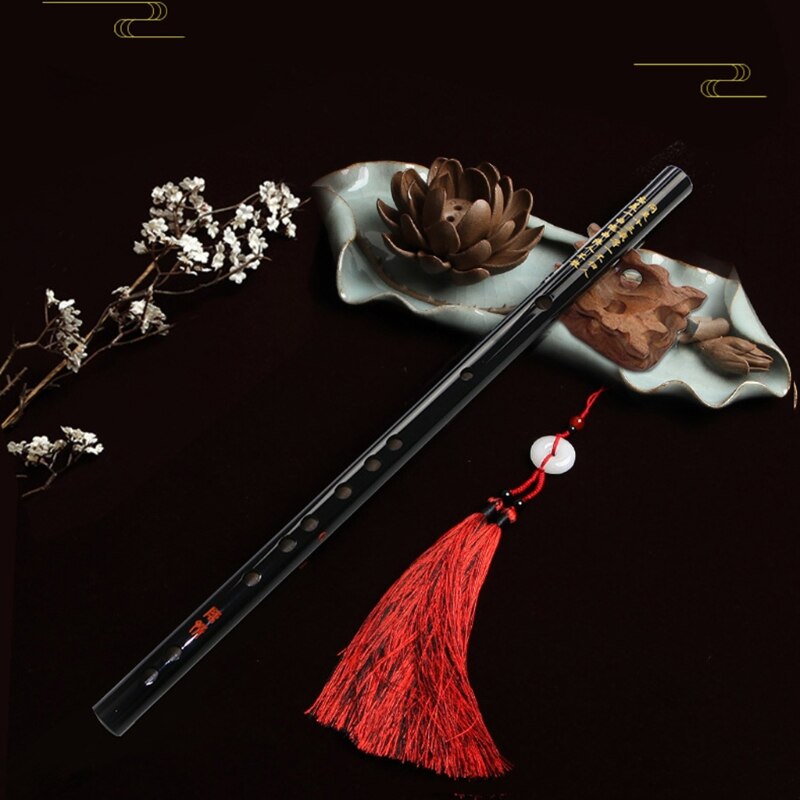 Flauta china tradicional, instrumentos musicales, flauta Dizi de bambú para principiantes, llave transversal C D E F G