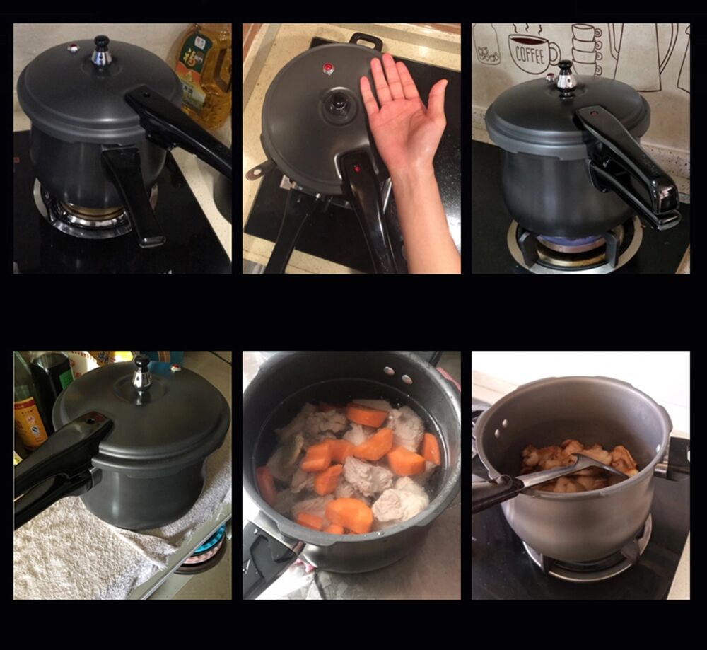 Pressure Cooker Explosion-proof Gas Cooker Soup Pot Cooking Pot Rice Cooker Casserole Stewpan Non-stick Pan Kitchen Cookware