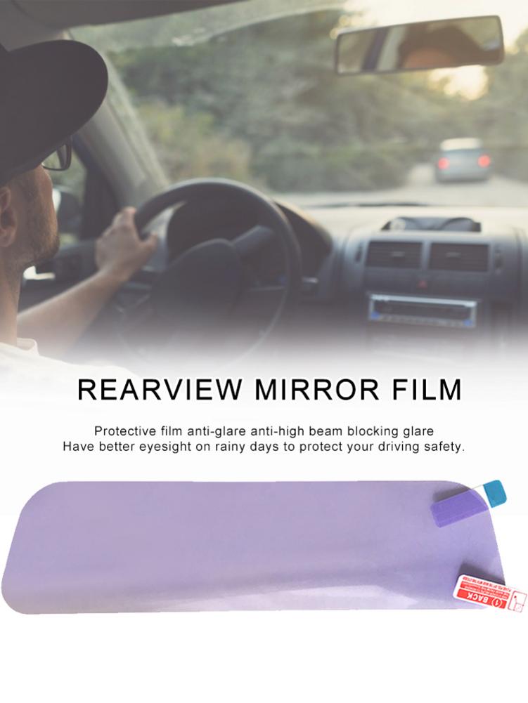 Bilinteriörspegel antireflexfilm bländande backspegel regnfilm universal vattentät regntät film