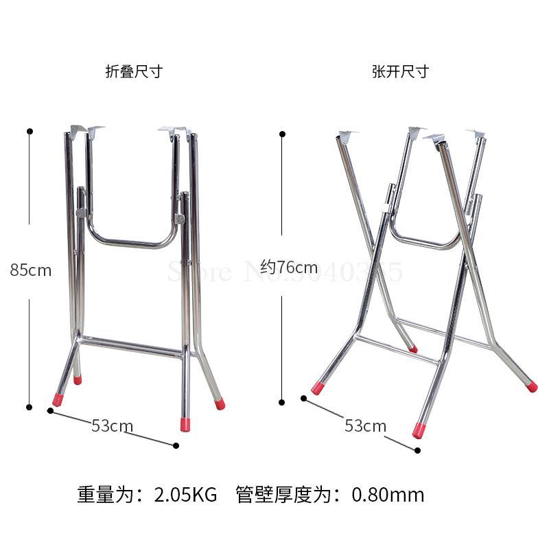 Table stand Shrinking table shelf Stainless steel folding table stand multi-size optional iron frame shrinking iron frame: VIP  1