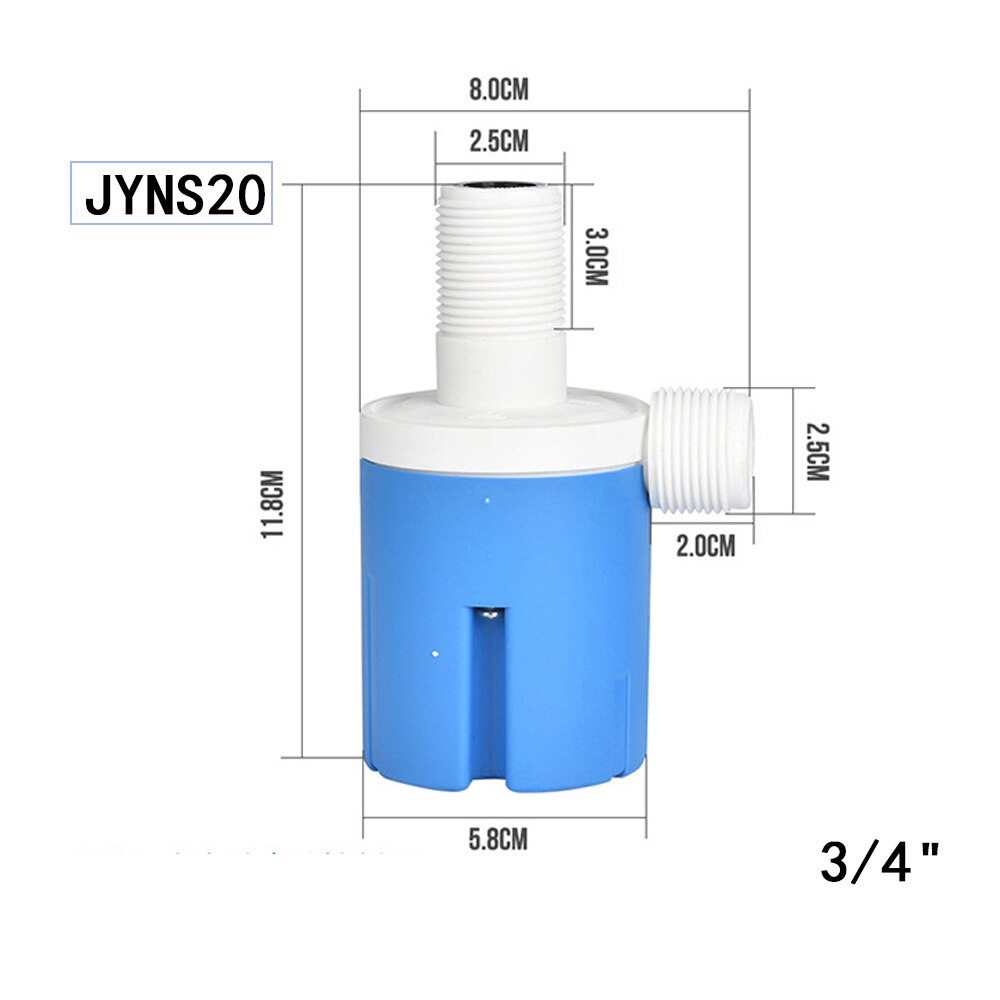 Automatic Water Level Control Valve Tower Tank Floating Ball Valve installed inside the tank JYNS-15 1/2" 3/4" 1"