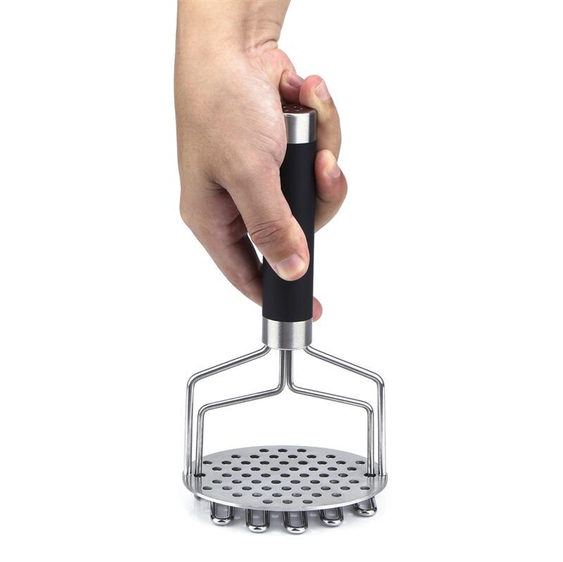 Broyeur de pommes de terre polyvalent en acier inoxydable, ustensile de cuisine pour la cuisson des fruits et légumes