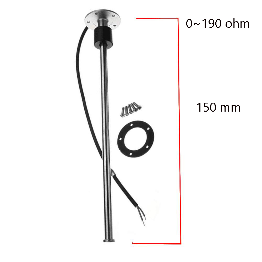 Kraftstoff Sensor 0-190 Ohm - Edelstahl Tankgeber Für Boot & Auto