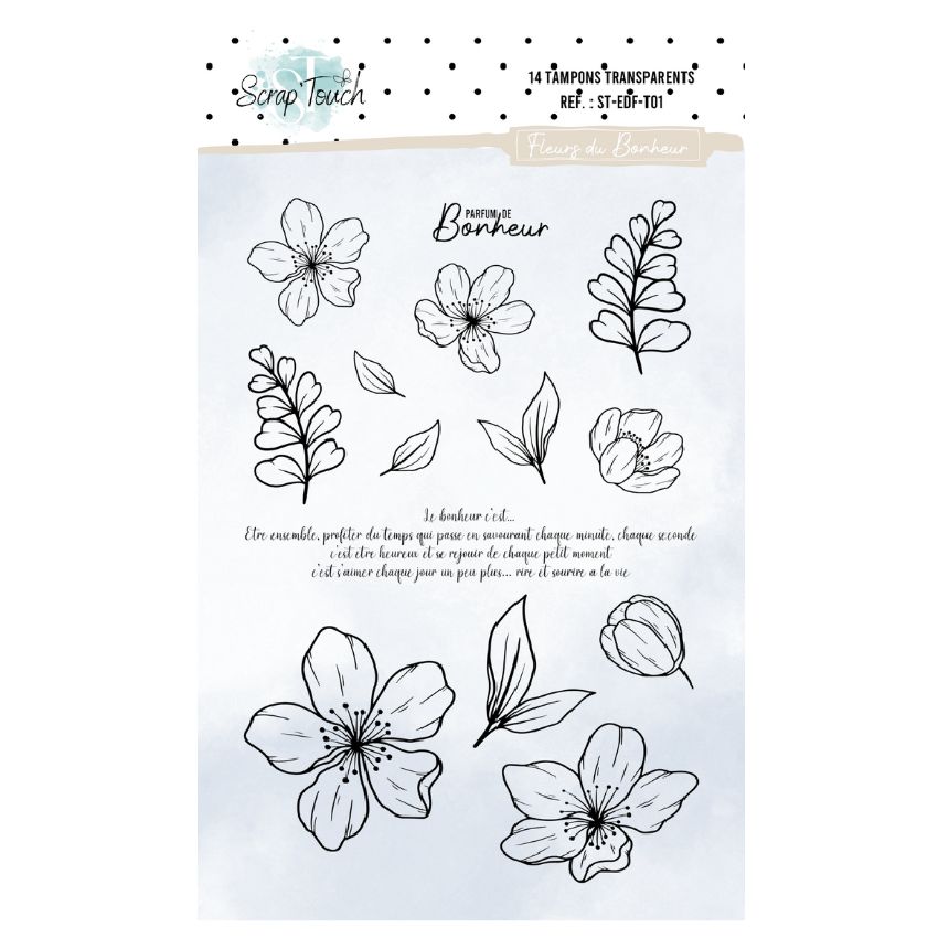 Lentebloemen Duidelijke Stempel en Vieren Metalen Stansmessen voor Scrapbooking DIY Papieren Kaarten Fotoalbum Decor Cut Die Craft: Bruin