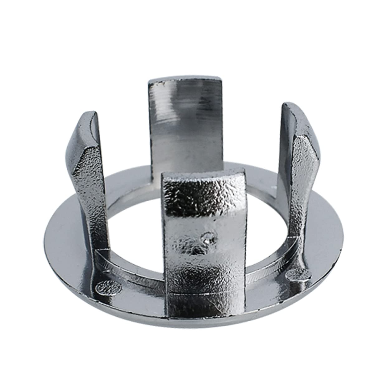 1/20pcs Plastic Bathroom Kitchen Basin Sink Overflow Cover Ring Insert Replacement Chrome Hole Round Drain Caps Basin Plug
