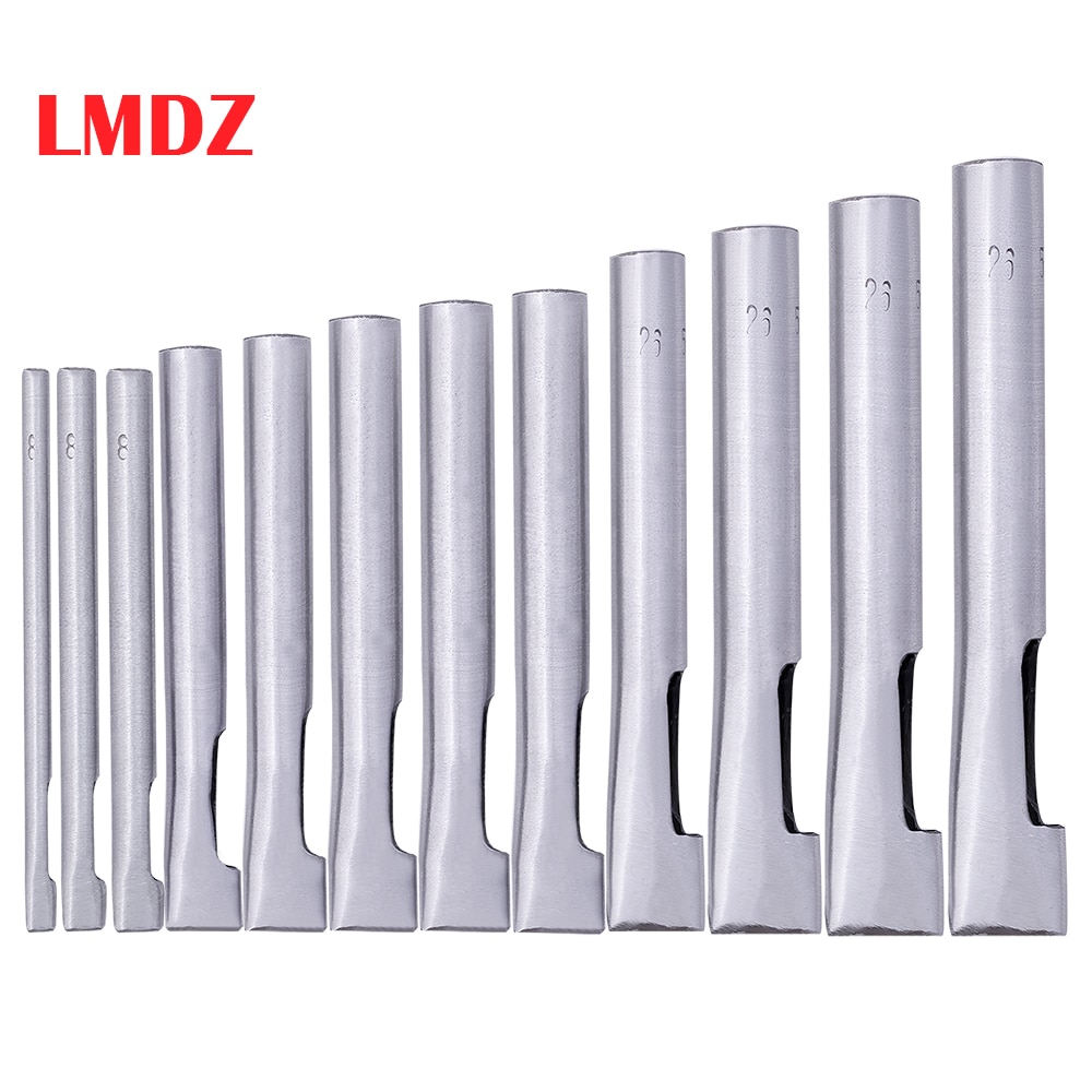 LMDZ 1Pcs Oval Shape Hollow Hole Punch Cutter Leather Tool Belt Watch Band Gasket Craft Tools Hollow Puncher Belt Punch 4mm-5mm