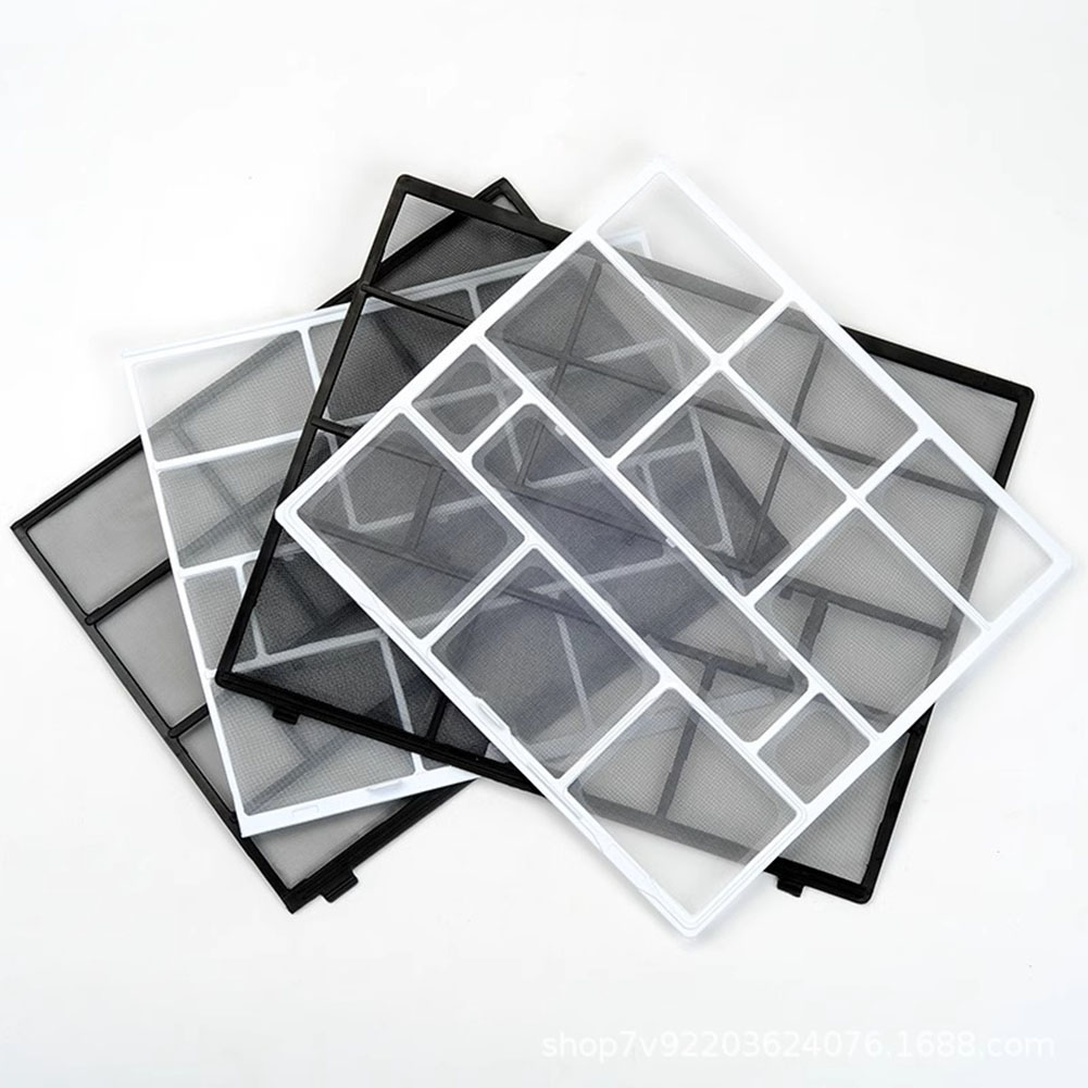 2 Pçs/set Plástico Ar Condicionado Filtro Malha Unidade Interna Pendurado Tela de Poeira Acessórios de Filtro de Ar Condicionado Doméstico