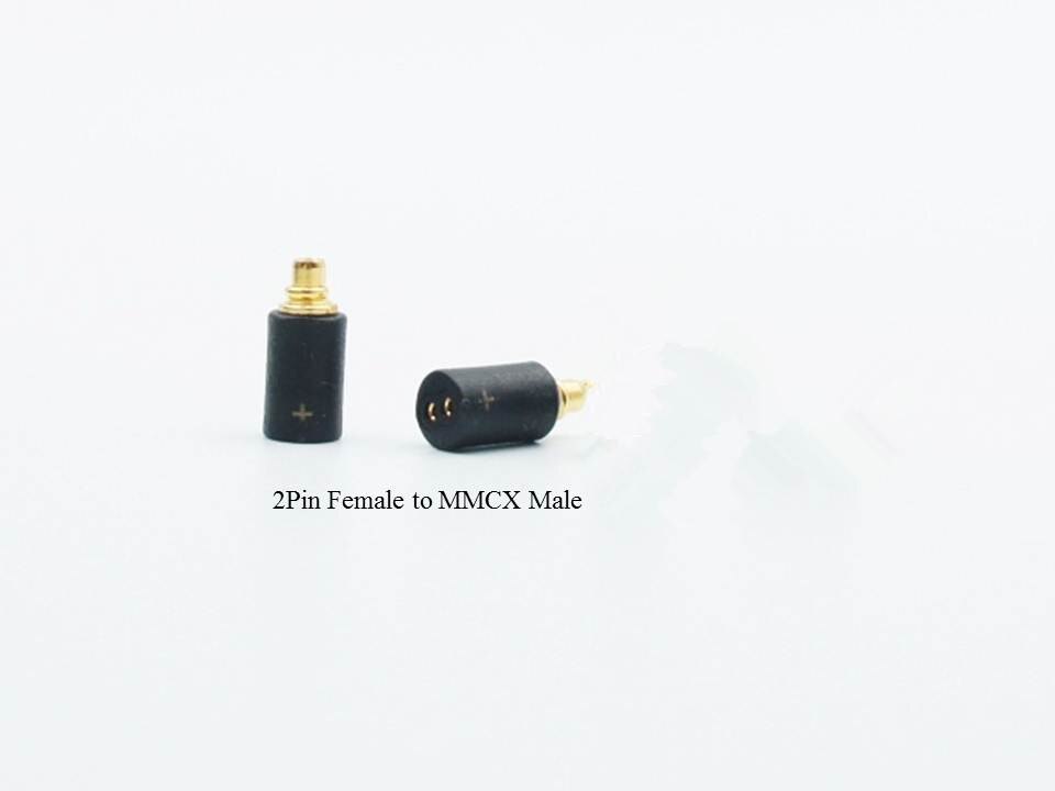 Headphone Cable Adapter - 2Pin 0.78mm to MMCX - PENON: Type-B Black
