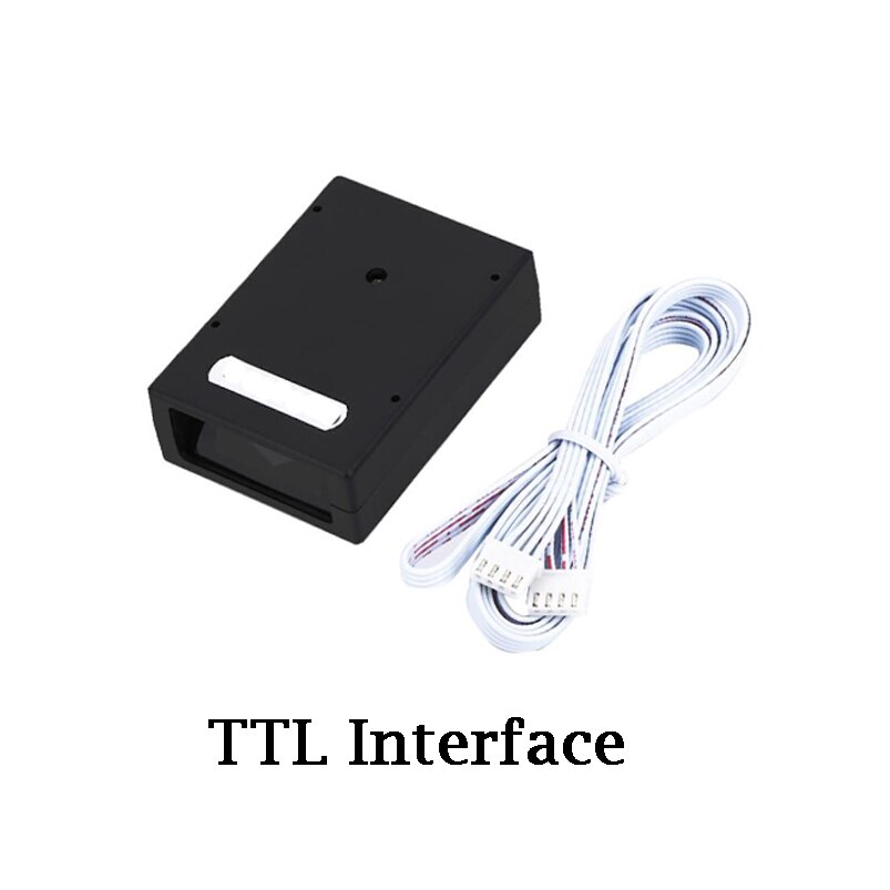 2D naprawiono skaner kodów kreskowych 2D czujnik CMOS USB/TTL/RS232 przewodowe automatyczne wykrywanie dekodowania naprawiono czytnik kodów kreskowych: TTL Interface