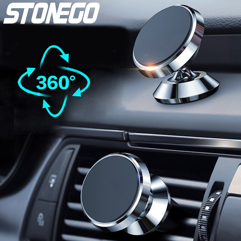 Stonego Auto Telefoon Houder Magnetische Air Vent Grip Bracket Telefoon Luxe Stand Telefoon Houder Ondersteuning Voor Telefoon