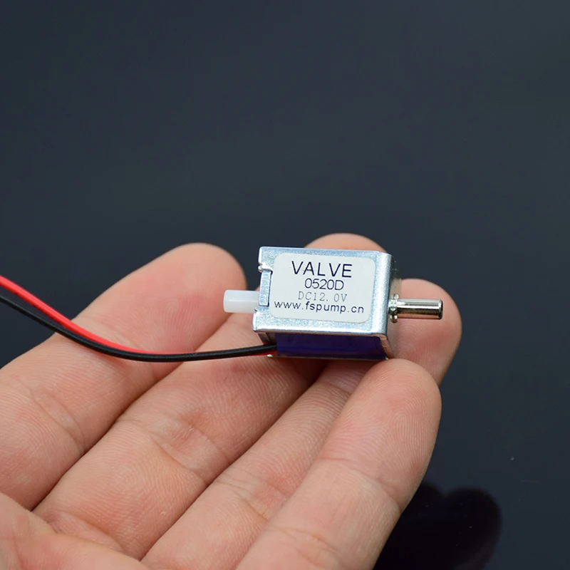 0520d mikro-elektromagnetventile,  dc 3v 4.5v 6v 12v 24v, normalerweise geschlossen (n/c), steuerventil für Gas- und luftstrom, Mini-entlüftungsventil