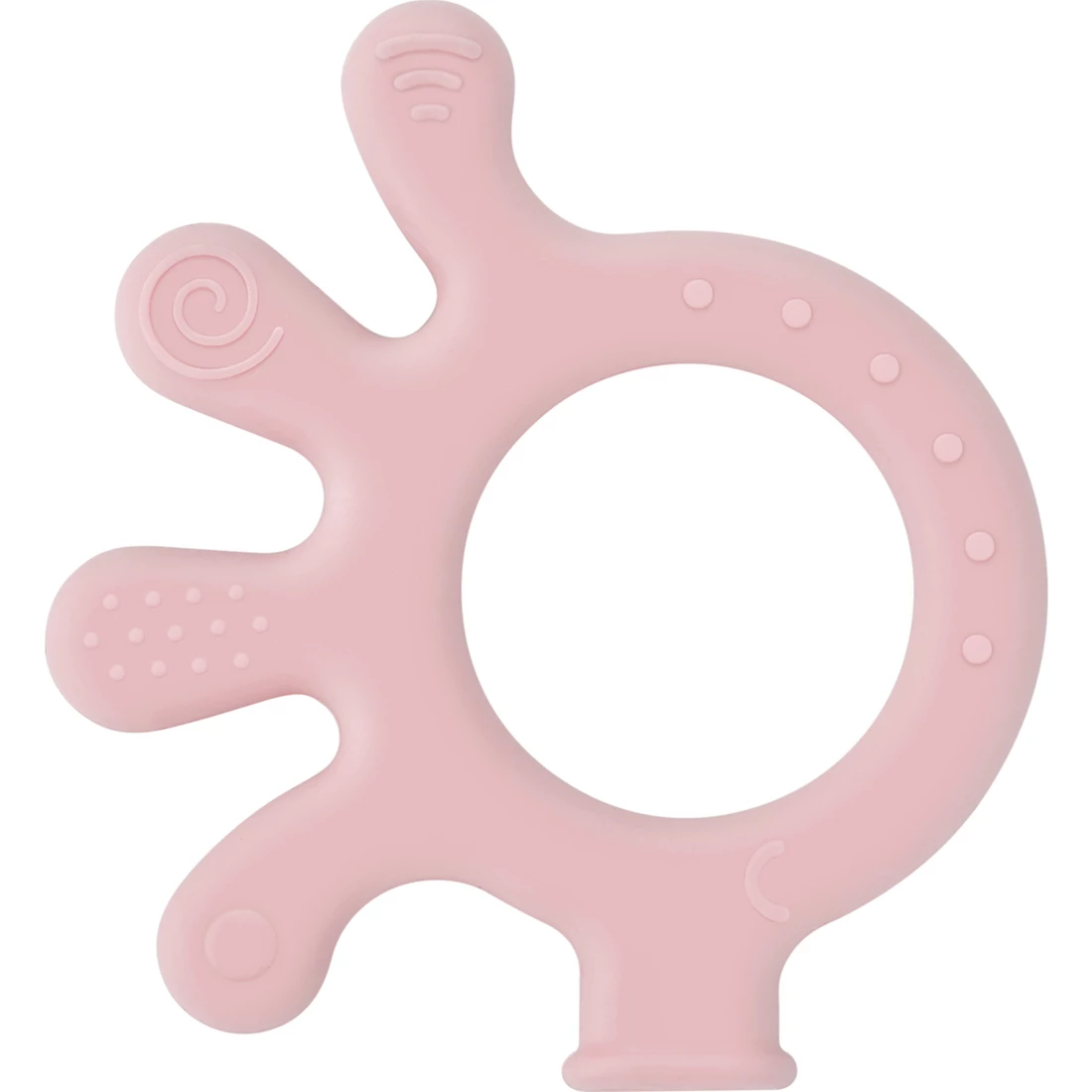 Baby Teether Octobus Toy: Pink