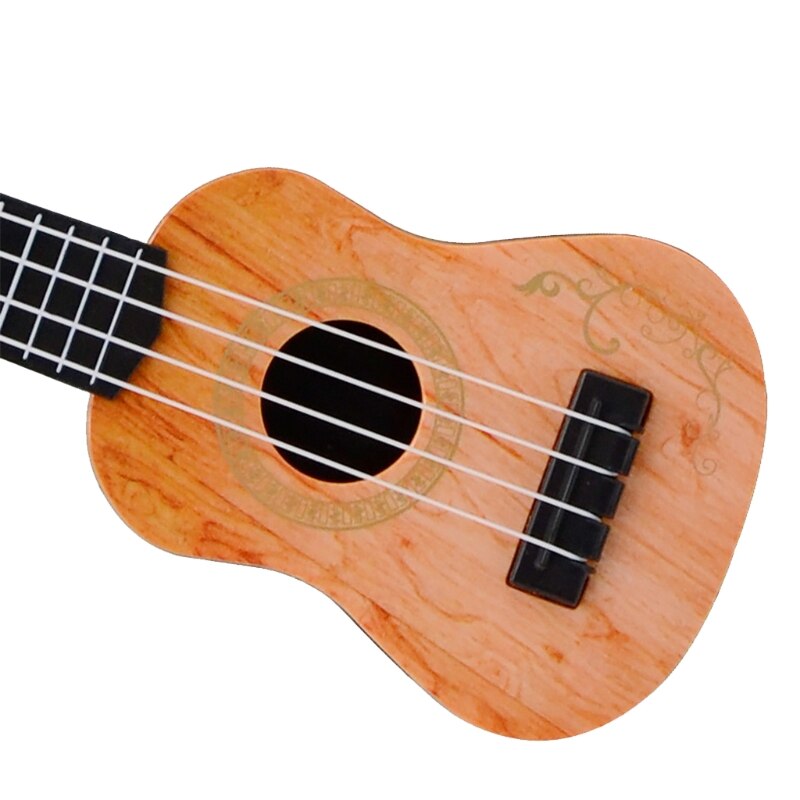 Mini Spielzeug Gitarre für Kleinkinder Musical Instrumente Anfänger Art Musical Instrumente Pädagogisches Holz Farbe
