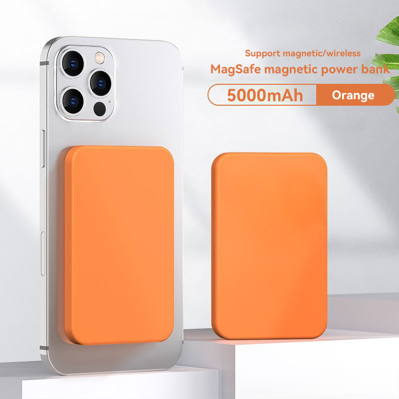 50000mAh Magnetic Power Bank 22.5W PD Fast Charging with Wireless Charger Portable Battery for iPhone 17 16 15 14: green / 30001mAh-50000mAh