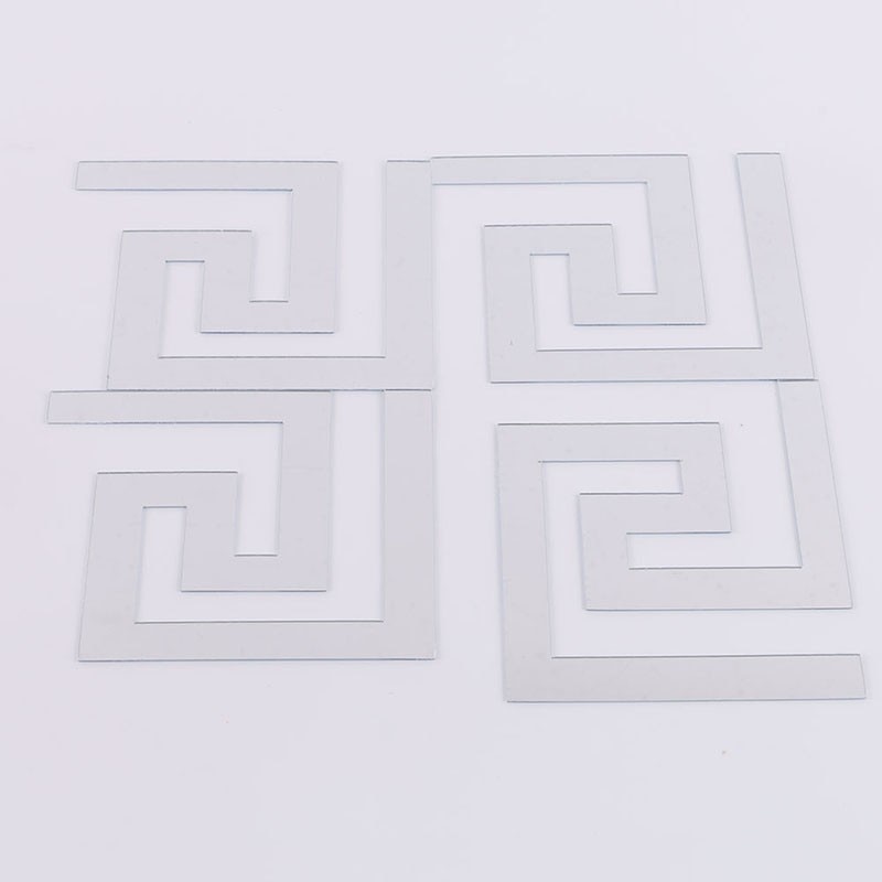 Home Decor Puzzel Labyrint Acryl Spiegel Muurtattoo Art Stickers Decals Beste