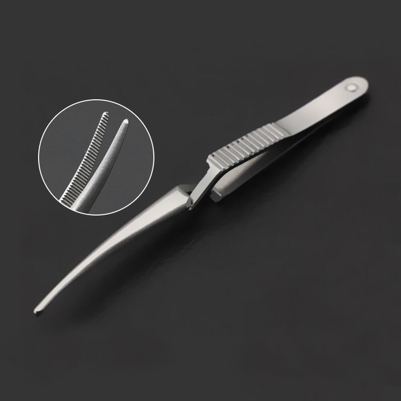 Clip vascular venoso arteriano hemostático de acero inoxidable bloqueador temporal el clip hemostático de la cruz venosa