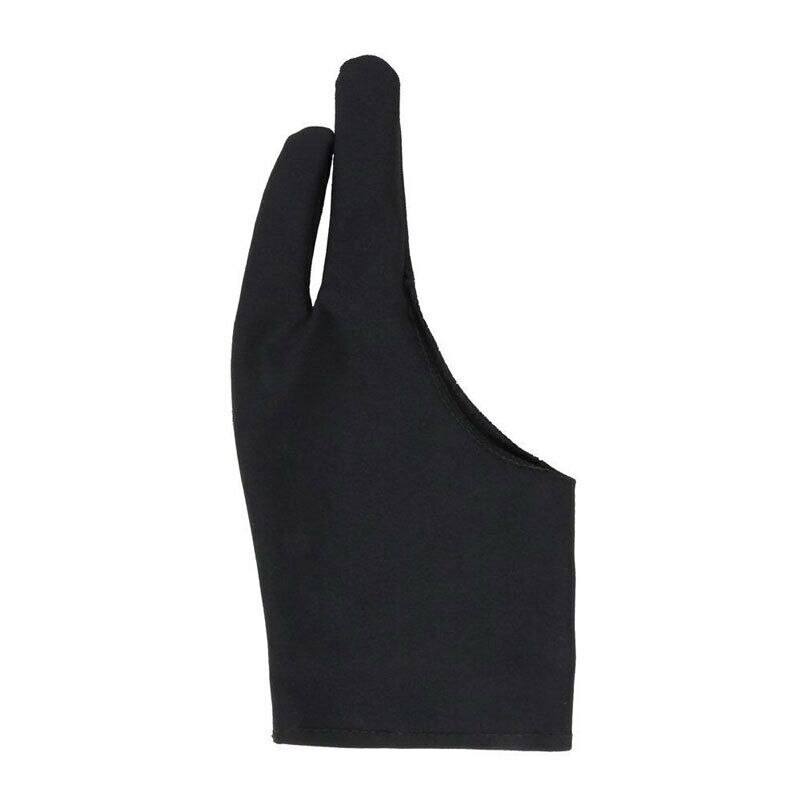 Guantes de dibujo antiincrustantes para pantalla táctil, guantes de dos dedos para trabajo, herramientas de pintura, 1 Uds.