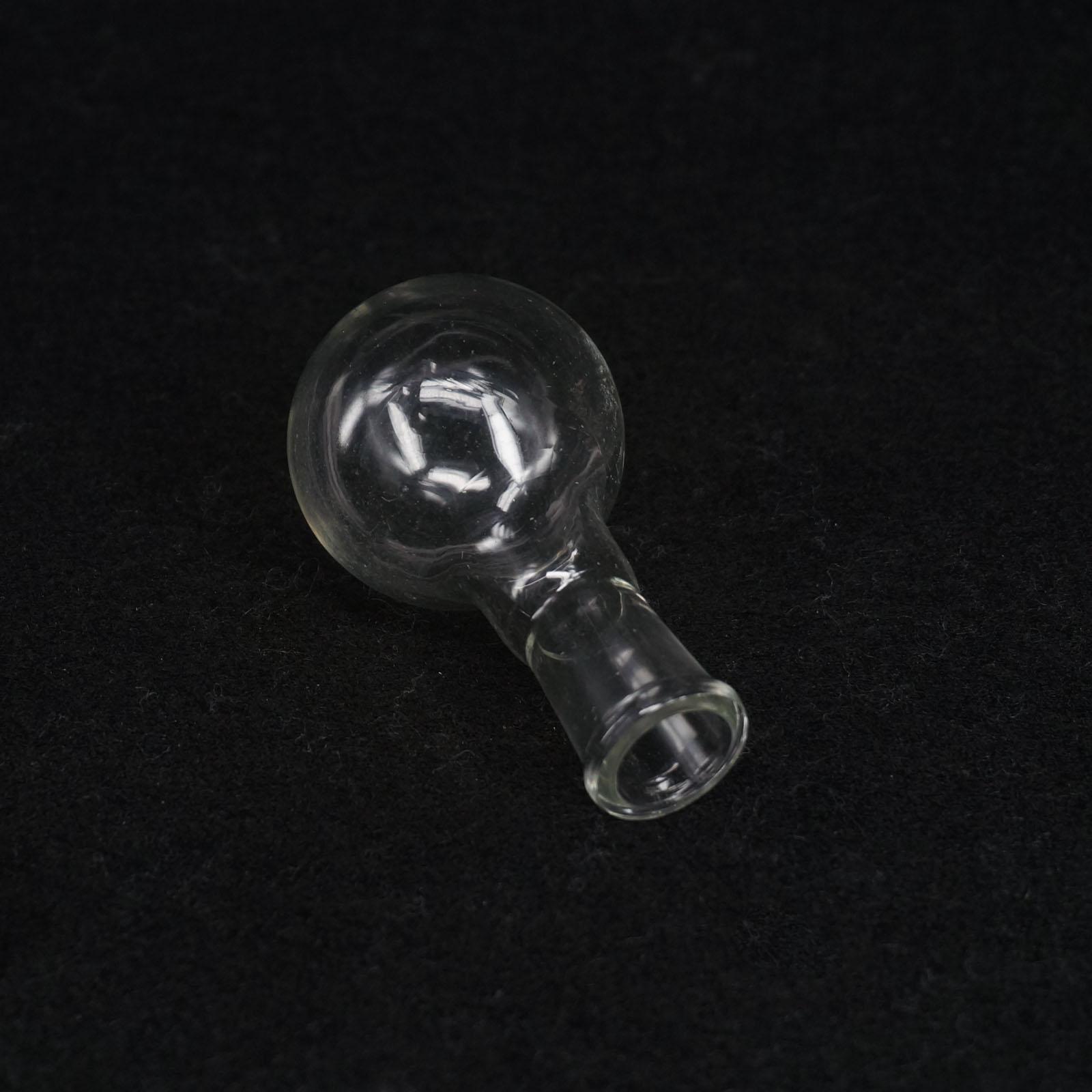 25ml Quickfit 14/23 Socket Lab Glass Flask Round Bottom Single Short Neck Ware