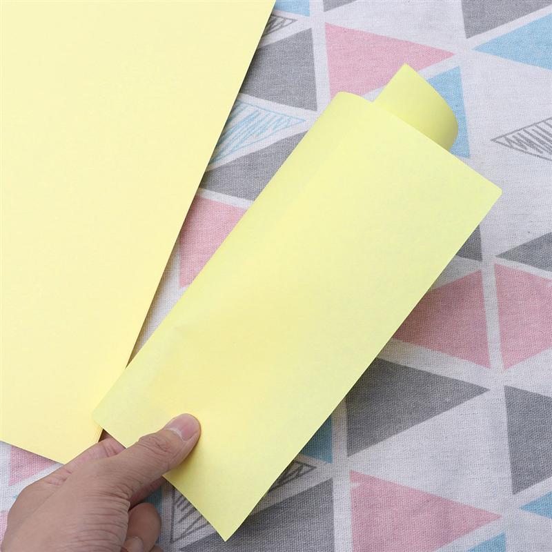 100 Sheets Printing Folding Paper Handcrafts Papers Manual Cutting Art Craft Paper for Office School Supplies Inkjet Printer