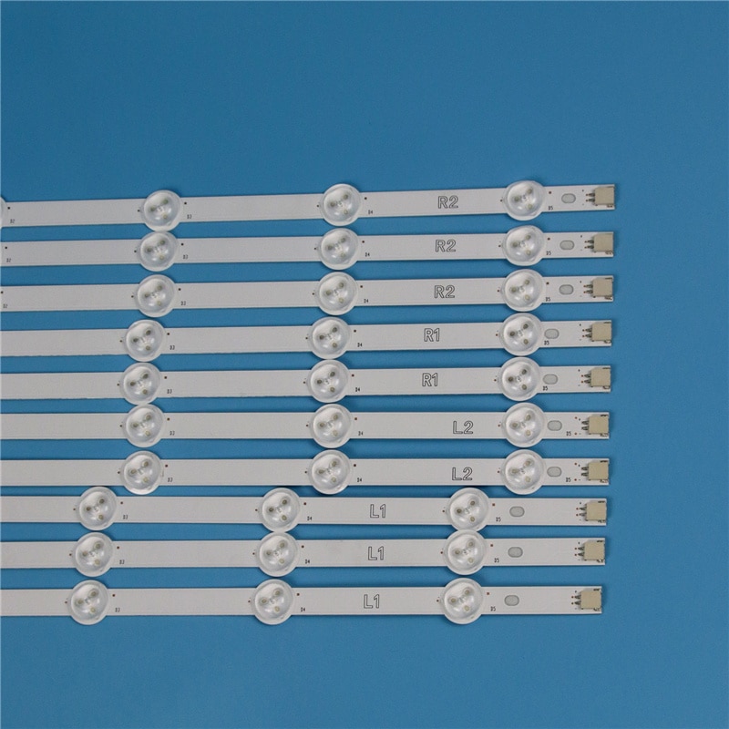 10 Lamp 820mm LED Backlight Strip Kit For LG 42LN5300 42LN5130 42LN5300-UB 42inch TV Array LED Strips Backlight Bars Light Bands