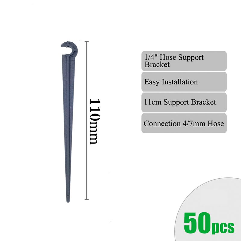 Garden Irrigation Connectors Barbed Single Double Tee Elbow Drip Arrow Cross Coupling Watering Fitting For 3/5 4/7mm Hose: Clear