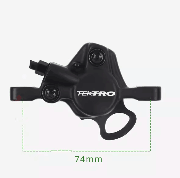Palancas de freno de disco hidráulico para bicicleta de montaña TEKTRO HD-M285 HD-M275 TKD143 pinza de mango de nivel de freno: Verde