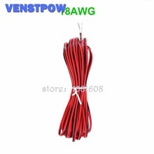 Cable de alambre de cobre entallado con sección transversal 20,75, Cable aislado de PVC para coche, 1 m/lote, rojo, negro, 2 pines, 18AWG