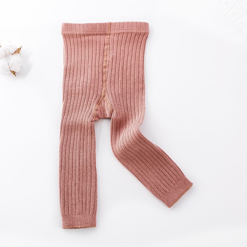 Baby Kids Childrens Leggings Solid Toddler Classic girls pants Autumn Winter Girls legging baby girl leggings 0-5 Years: Roze / 0-1 years