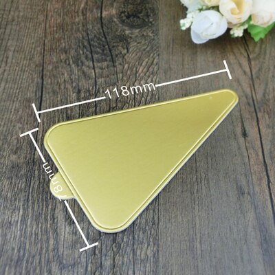 Base de cartón dorada para Mousse, bandeja de papel para pasteles, soporte para almohadillas, Base Rectangular, tablero de herramientas para hornear, 100 unids/lote: Verde militar