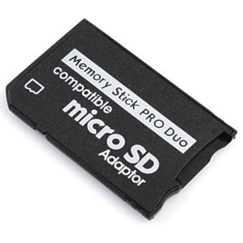 IG-Memory Stick Pro Duo Mini MicroSD TF to MS Adapter SD SDHC Card Reader for Sony & PSP Series