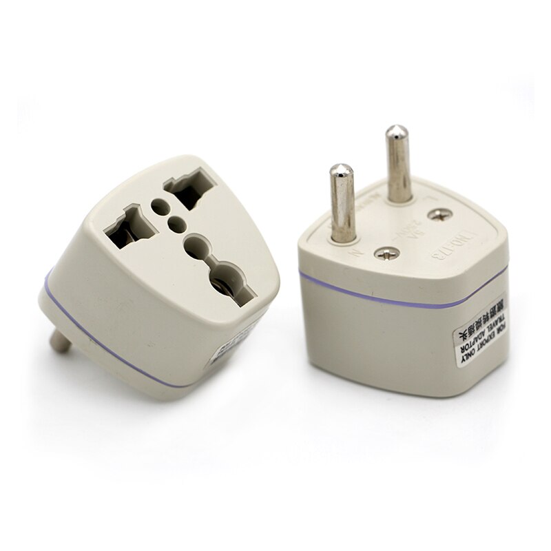 Europese Standaard Universele Reizen Conversie Plug 2500 W High Power Apparaten Eu Adapter Italië Griekenland Noorwegen Zuid-korea Spanje