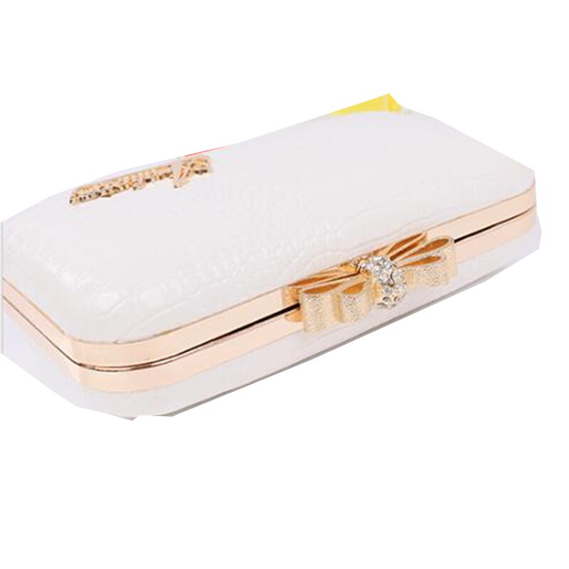 wave of female crocodile pattern chain handbag ladies shoulder bag evening clutch bag box make up bag mobile phone bag