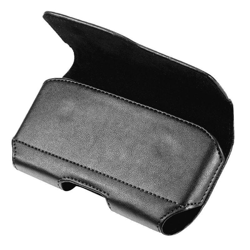 Horizontale Lederen Riem Case Holster Pouch Sleeve Telefoon Houder Voor Mannen Reizen Outdoor