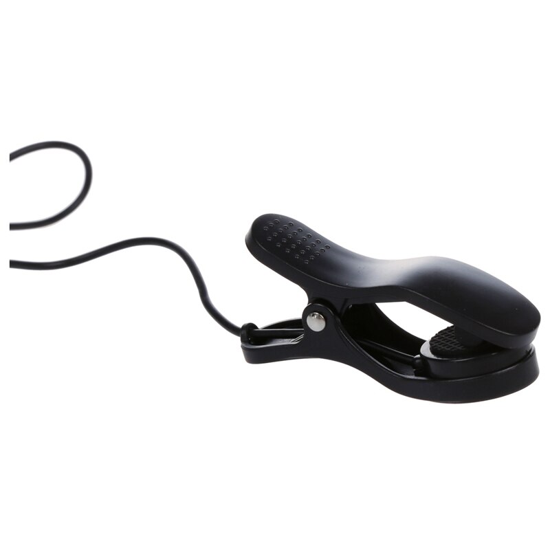 Universal General Guitar Acoustic Clip On Pickup Piezo Contact Microphone Black