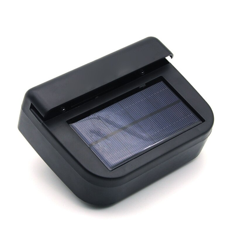 Énergie solaire Mini climatiseur voiture Auto évent ventilateur frais climatiseur Portable E7CA