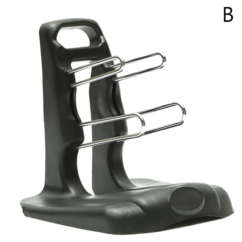 Dumbbell Rack Compact Dumbbell Bracket Free Weight Stand for Home Gym Exercise Weight Lifting Rack Floor Bracket: Black