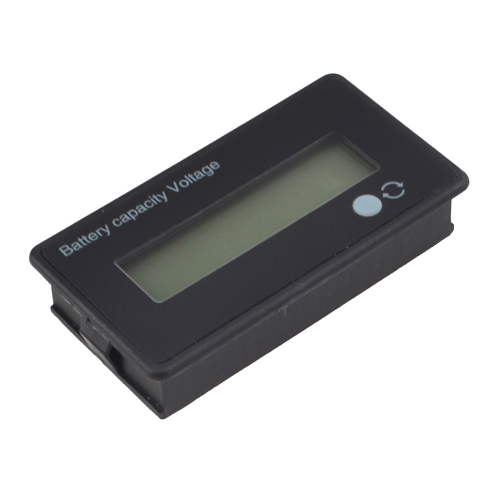 Wskaźnik Pojemności Akumulatora Samochodowego 12V 24V 36V 48V 60V 72V 84V Cyfrowy Woltomierz próbnik Napięcia Miernik