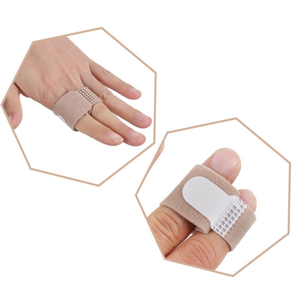 1 stk tå finger rettetang hammer tå hallux valgus korrektor bandasje tå separator skinne wraps fotpleieutstyr