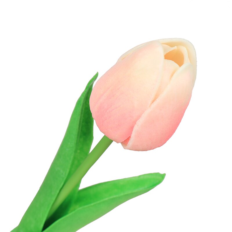 1pc kunstige blomster tulipan bamse frisk romantisk bryllup dekoration valentinsdag latex blomster