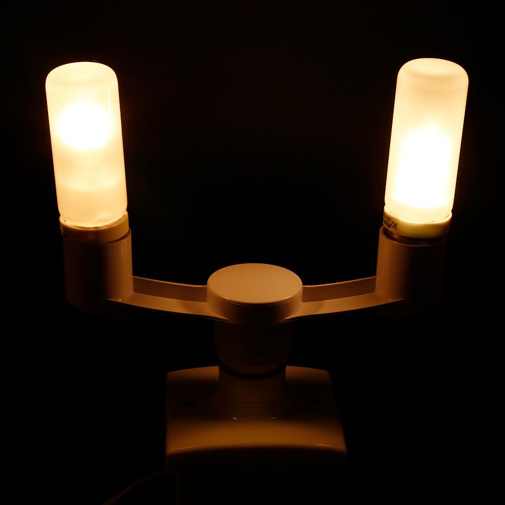 E27 glödlampssockeladapter  e27 splitter 2 strålkastarfot omvandlare ljushållare led lampa adapter omvandlare lamphållaresockel