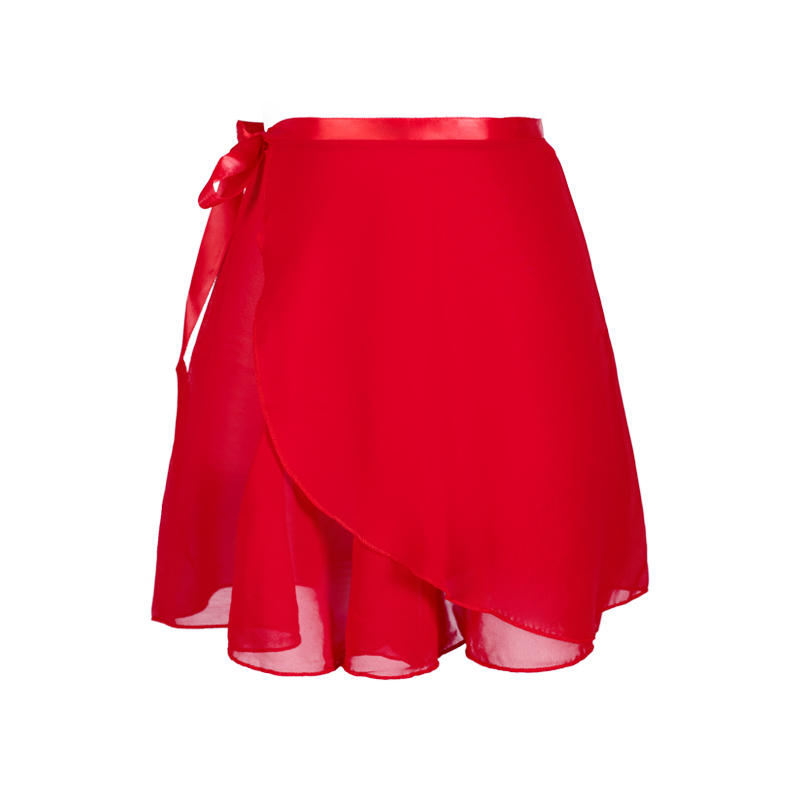 Adulte mousseline de soie ballet tutu danse jupe femmes filles gymnastique jupe portefeuille formation ballet jupes falskirts ballet ballet danse fa